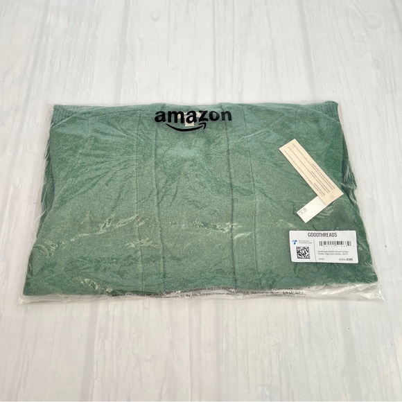 Goodthreads Women’s Boucle Cardigan Sweater Sage Green size S - Picture 12 of 12